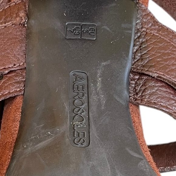 Aerosol Leather Sandals Size 7 - Picture 3 of 4
